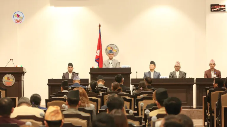 प्रतिनिधिसभामा चार विधेयकसम्बन्धी प्रस्ताव प्रस्तुत हुँदै -